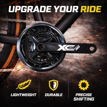 Gambar produk XINMA MX Gigi Crankset Sprocket Sepeda 24T 34T 42T 7/8/9 Speed - TL-82-L