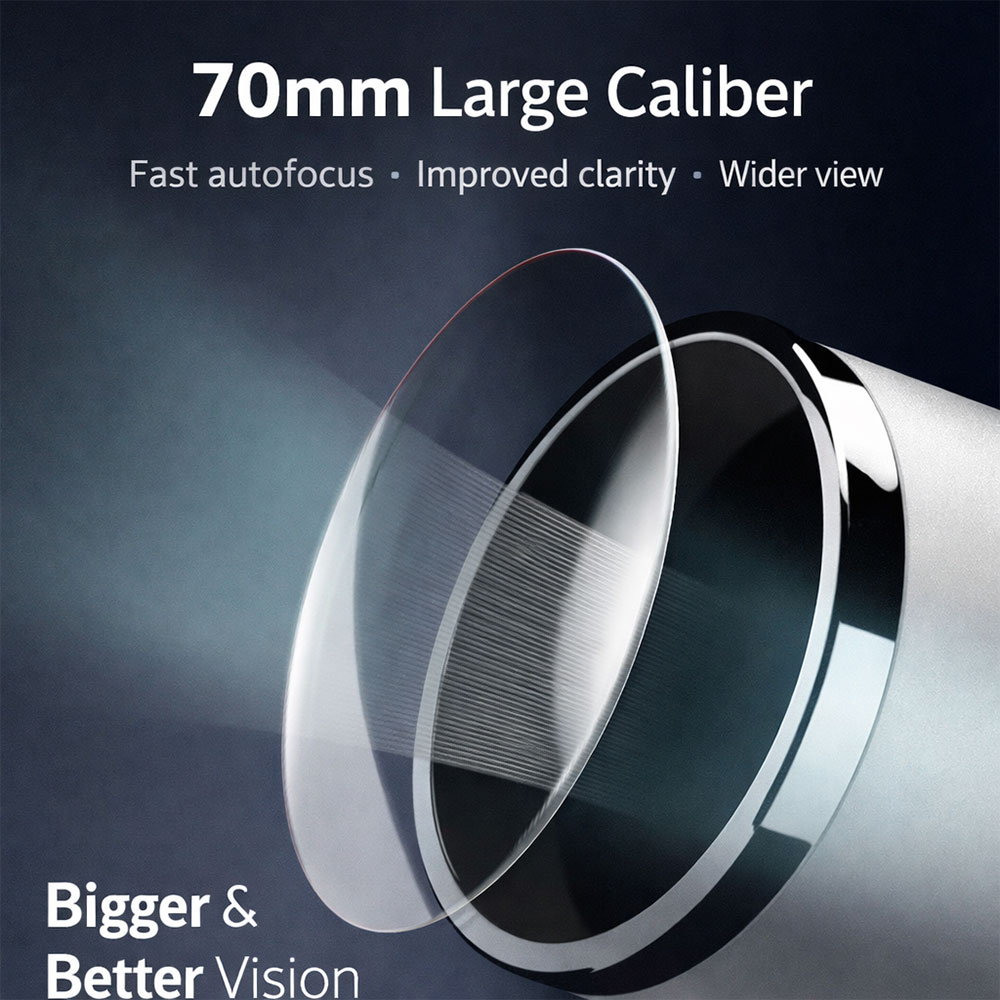 Gambar produk Korons Teropong Bintang Refractor Astronomi Telescope 120X 70mm without Display Screen - SV701P