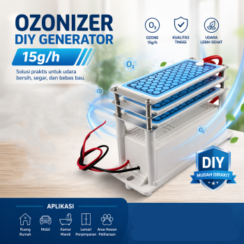 VOSOCO Ozonizer DIY Ozone Generator Portable Air Purifier 15g/h - VOS15