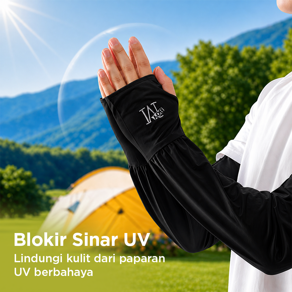 BOYM Manset Sarung Pelindung Tangan Lengan Sleeves UV Protection - GB184 Gambar produk BOYM Manset Sarung Pelindung Tangan Lengan Sleeves UV Protection - GB184 - 1