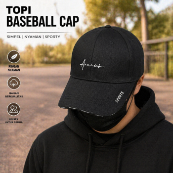 Vorin Topi Baseball Cap Bordir Aarrnick Sports - VO3