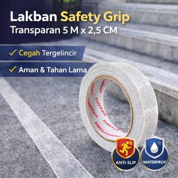 TaffPACK Lakban Tape Safety Grip Anti Slip 0.65mm Strong Traction