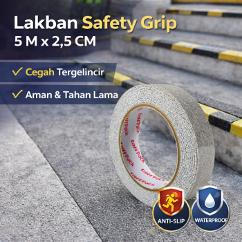 TaffPACK Lakban Tape Safety Grip Anti Slip 0.65mm Strong Traction