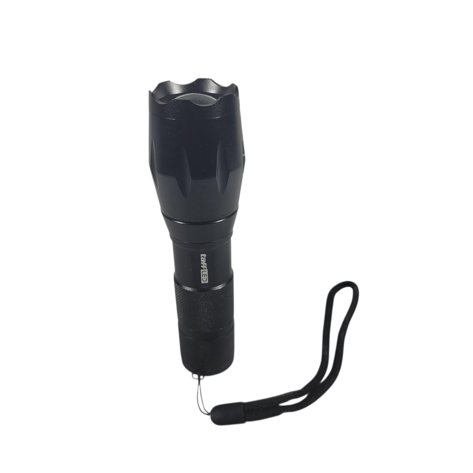 TaffLED Senter LED Flashlight Cree XM-T6 with Baterai dan Charger - E17 Gambar produk TaffLED Senter LED Flashlight Cree XM-T6 with Baterai dan Charger - E17