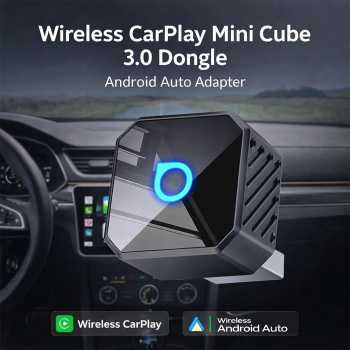Ottocast Wireless CarPlay Mini Cube 3.0 Dongle Android Auto Adapter - CP88-T3