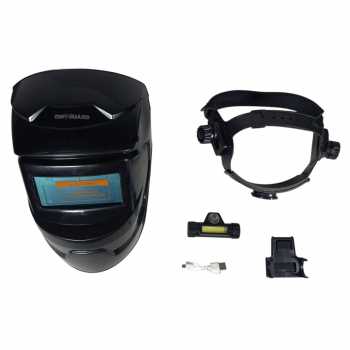 Gambar produk TaffGUARD Helm Las Otomatis Auto Dimming True Color Welding Mask LED - CL281 - 8