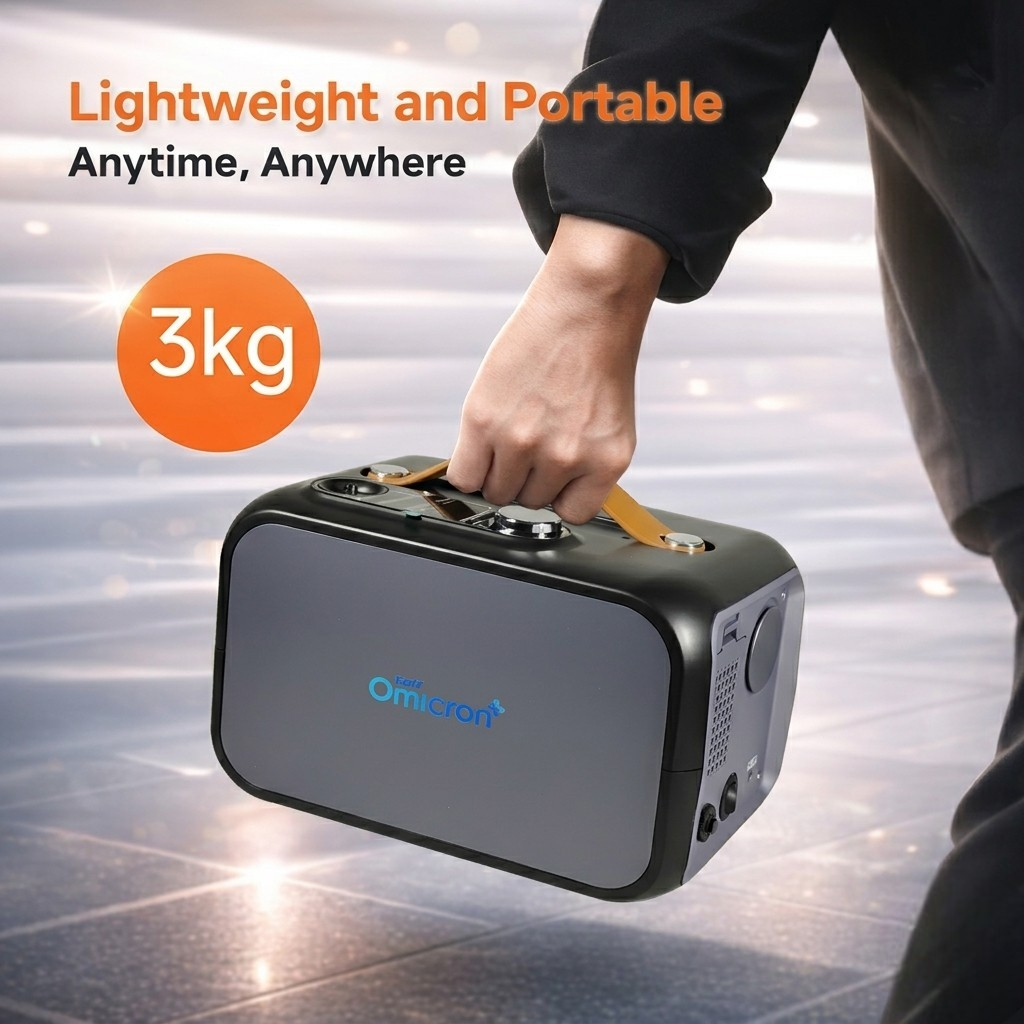 Gambar produk TaffOmicron Konsentrator Oksigen Portable Car Oxygen Concentrator 7L - YK-H600