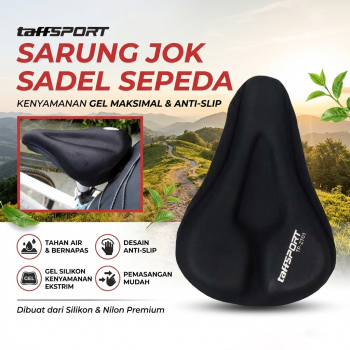 Gambar produk TaffSPORT Sarung Jok Sadel Sepeda 3D Silicone Gel - TP-ZT01