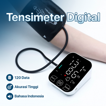 Gambar produk JBKOM Tensimeter Digital Pengukur Tekanan Darah Dual Power Bahasa Indonesia - BK-803