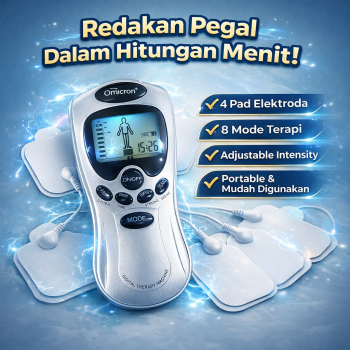 TaffOmicron Herald Alat Terapi Akupuntur Elektronik Pijat EMS 4 Pad - SY-D3