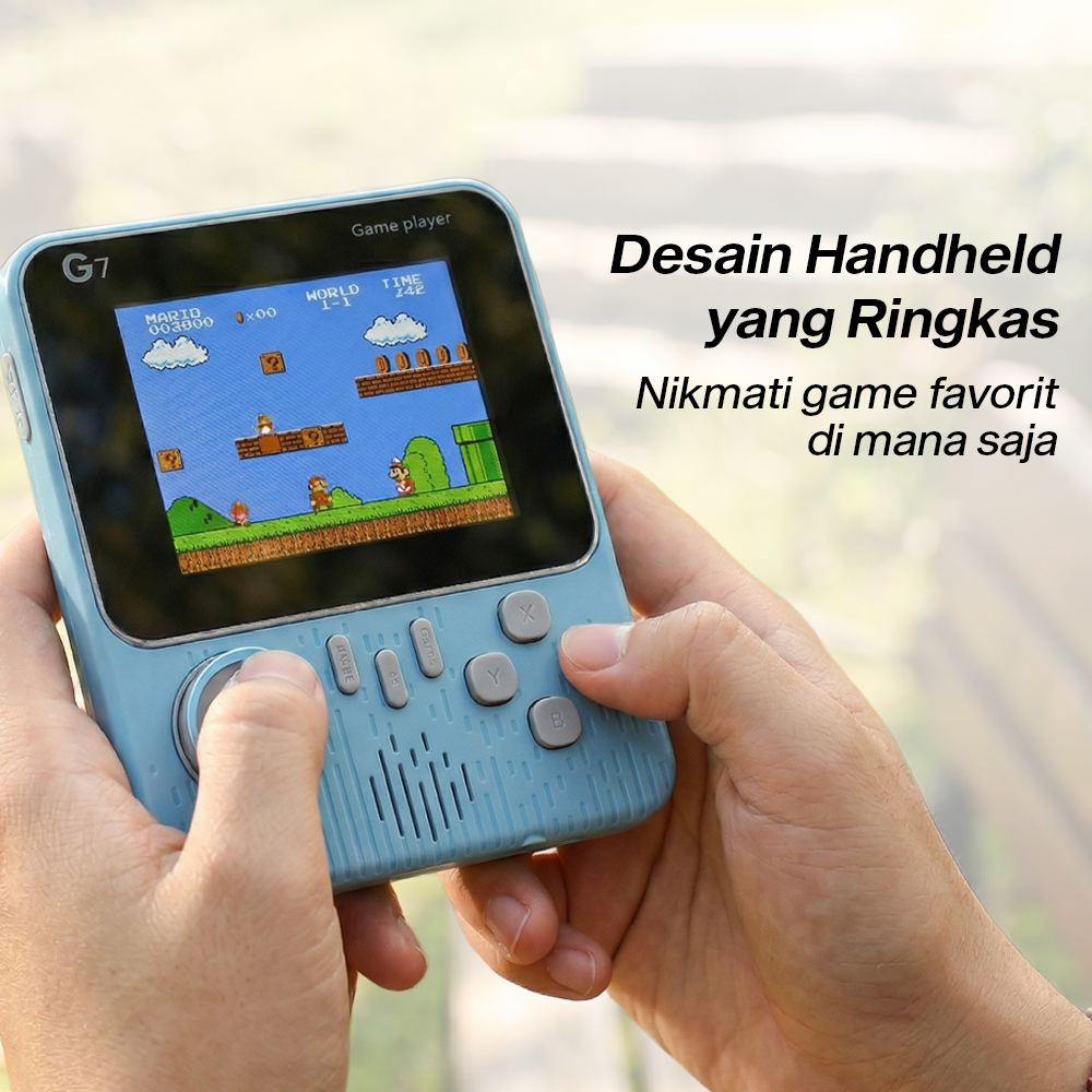 McGeSin Handheld Console Gameboy 3.5 Inch 168 Game with Controller - G7 Gambar produk McGeSin Handheld Console Gameboy 3.5 Inch 168 Game with Controller - G7 - 6