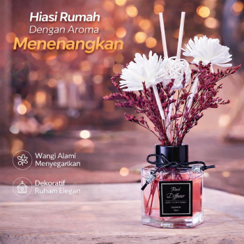 ZUOHE Pengharum Ruangan Aromaterapi Reed Diffuser 50ml - Z203