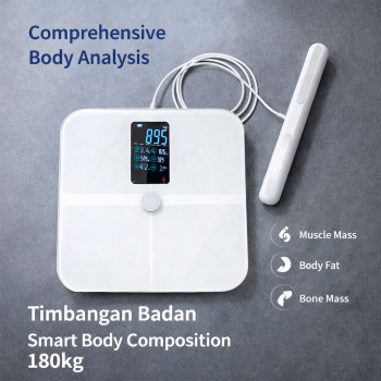 WELLAND Timbangan Badan Digital Scale Smart Body Composition 180kg - FI2001LB