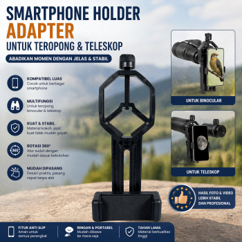 Imperador Smartphone Holder Adapter untuk Teropong Binocular Telescope - INU134