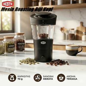 Trieste Mesin Roasting Biji Kopi Sangrai Coffee Bean Roaster 70g - SJ-CR01