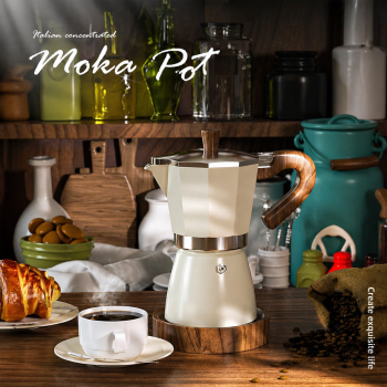 One Two Cups Moka Pot Teko Kopi Espresso Coffee Maker Stovetop - PL-315