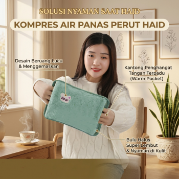 RYRA Bantal Penghangat Perut Haid Elektrik Kompres Hot Water Bag - YS203