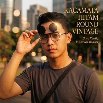 Gambar produk AOFLY Kacamata Hitam Round Vintage Steampunk Sunglasses