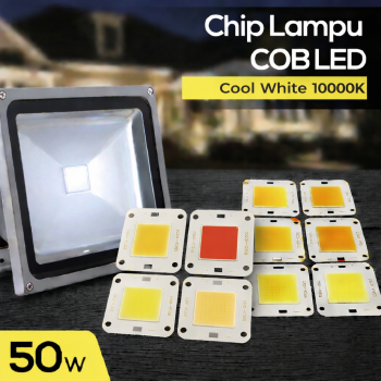 Ovicart Chip LED Lampu COB Floodlight Spotlight 12V 50W - HO20