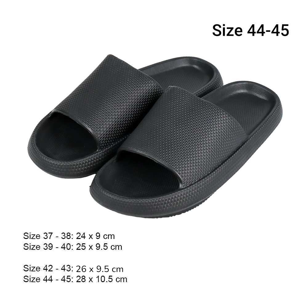 Rhodey Snugee Sandal Rumah Anti Slip Slipper EVA Soft Unisex Size XL 44-45 Gambar produk Rhodey Snugee Sandal Rumah Anti Slip Slipper EVA Soft Unisex Size XL 44-45 - 7