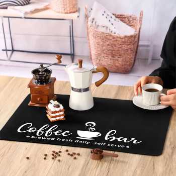 TaffHOME Alas Pengering Piring Gelas Diatomite Coffee Mat 40x50cm - D-30