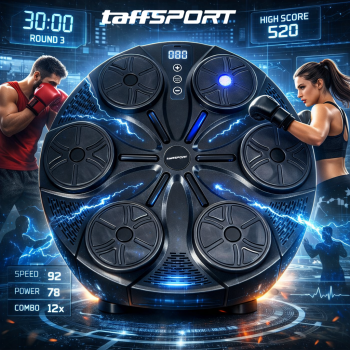TaffSPORT Mesin Tinju Music Boxing Bluetooth Wall Target - JC8