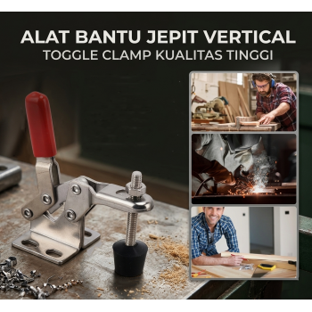 BO GONG Alat Bantu Dorong Jepit Vertical Toggle Clamp Hold Down Handle - GH-13009