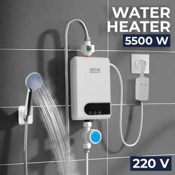 BATHE PROJECT Pemanas Air Listrik Instant Water Heater SUS 5500W - RYK-010