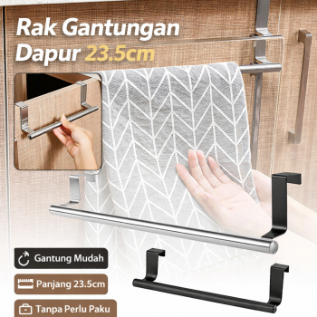 Stouge Rak Gantungan Handuk Stand Rack Kitchen Hanger Cabinet 23.5cm - PXM20