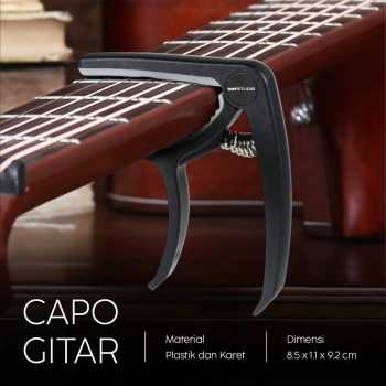 TaffSTUDIO Capo Gitar Akustik Bridge Pin Remover Design Plastic - C-A1