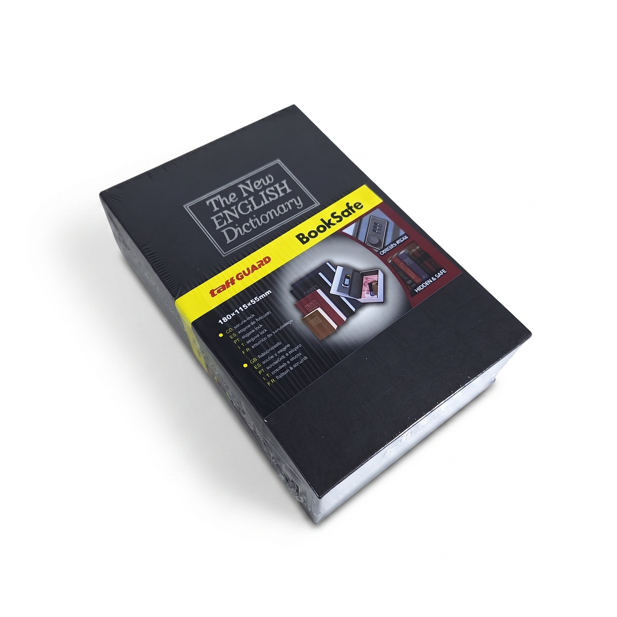 Gambar produk TaffGUARD Kotak Buku Kamus Hidden Safety Box Book Password Lock Size S - KB-10P - Kemasan