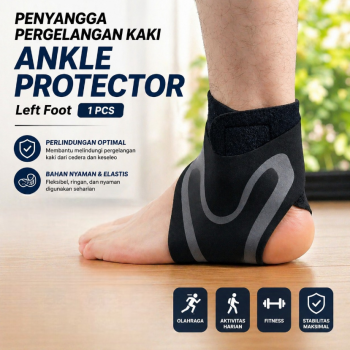 JINGBU Penyangga Pergelangan Kaki Ankle Protector Left Foot 1 PCS - J-L