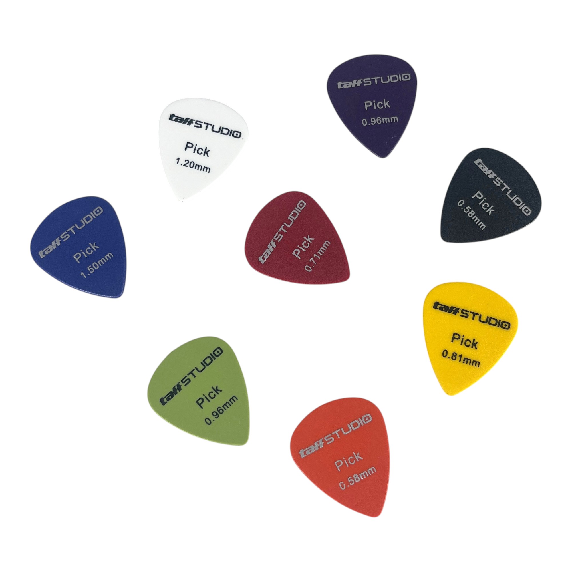 Gambar produk TaffSTUDIO Pick Gitar Akustik Electric Plectrum Assorted 50 PCS - A011A