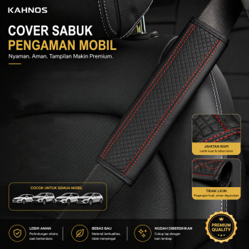 KAHNOS Cover Sabuk Pengaman Mobil 1 PCS - KH2252