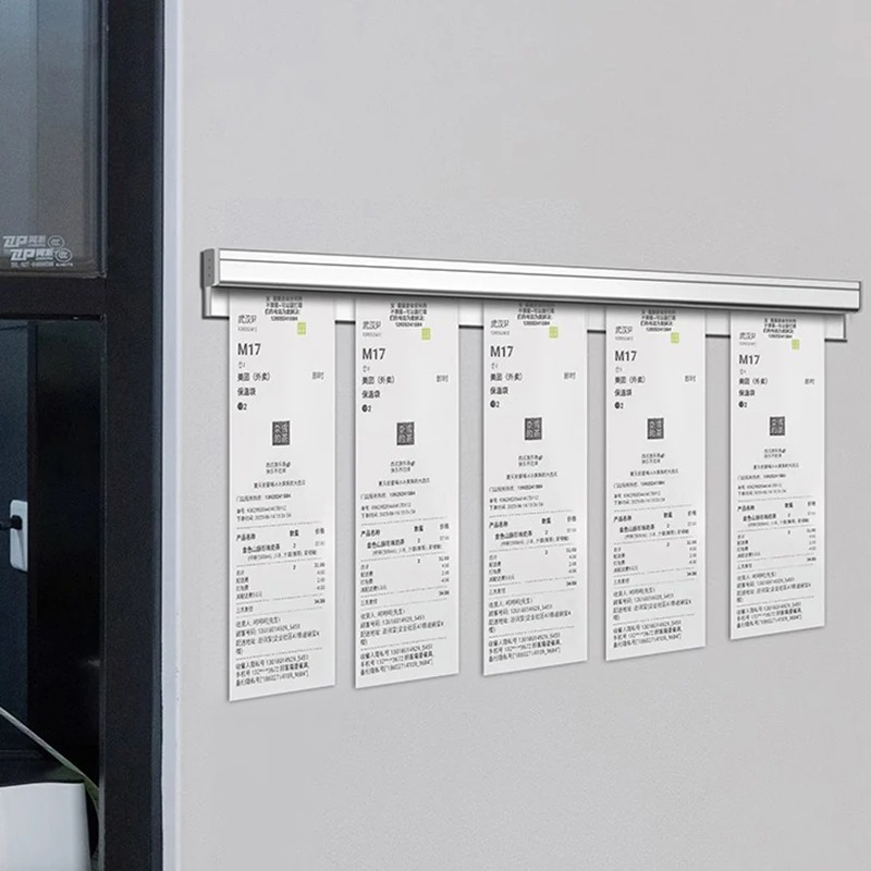 Gambar produk ORDIO Checker Holder Gantungan Kertas Pesanan Restoran Menu Order Bill 40cm - JWA10 - 4