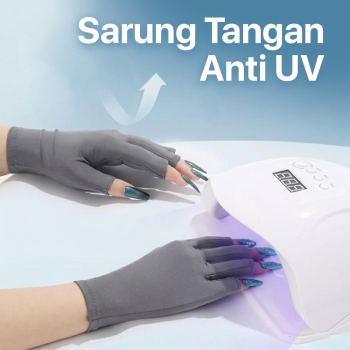 MALSHI Sarung Tangan Anti UV Sunscreen Gloves Nail Art - MS31