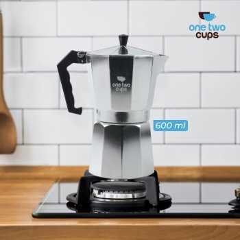 One Two Cups Moka Pot Teko Kopi Espresso Coffee Maker Stovetop - MX001
