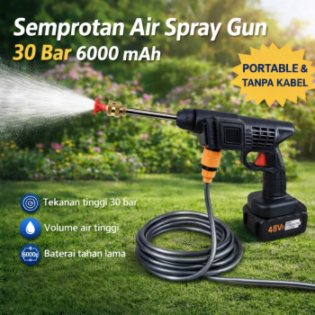 SONGXIA Semprotan Air Cuci Mobil Spray Gun Fan Nozzle High Pressure - YH24