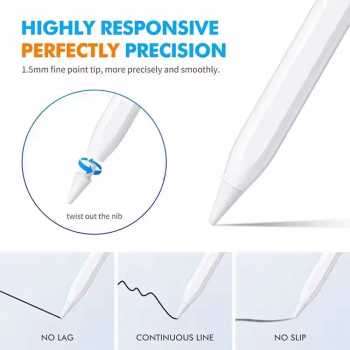 Gambar produk Branches Stylus Pen Magnetic Sensitive Response iPad Type C - G3