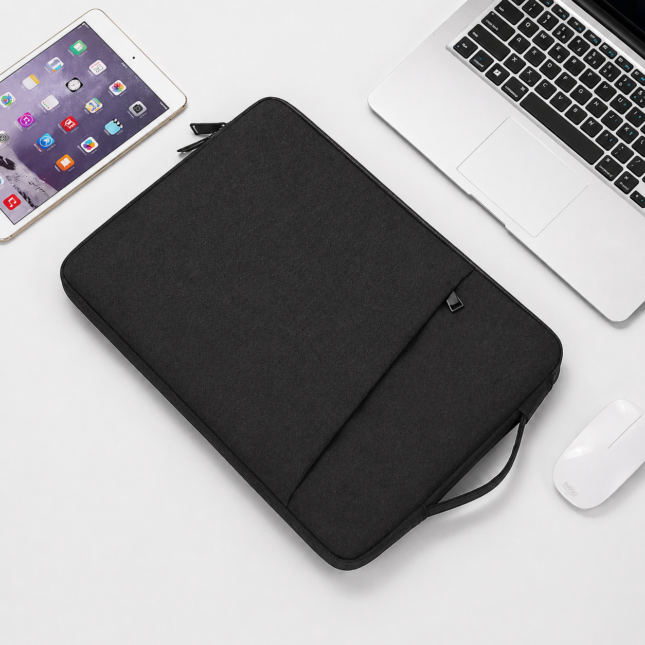 JESHUN Tas Laptop Sleeve Case Inner Bag Water Resistant 14 Inch - ZK-10 Gambar produk JESHUN Tas Laptop Sleeve Case Inner Bag Water Resistant 14 Inch - ZK-10 - Utama