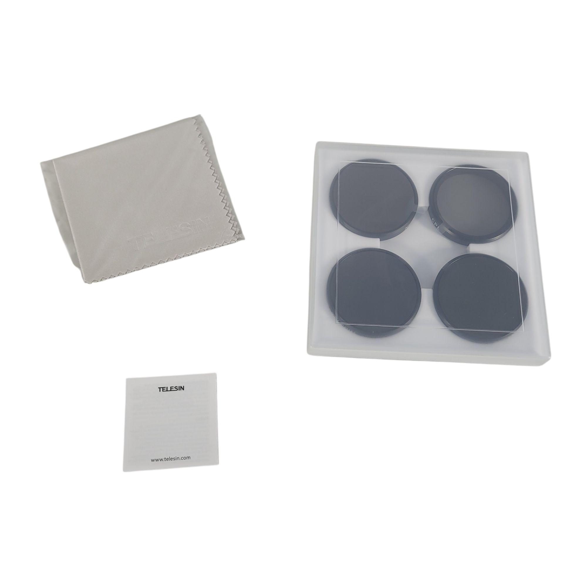 Gambar produk TELESIN Camera Lens Filter DJI Osmo Action 6 CPL ND8 ND16 ND32 - S5-FLT-40