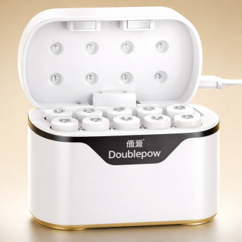 Doublepow Charger Baterai 8 Slot AA Ni-MH Ni-CD Li-Ion with LED - H58