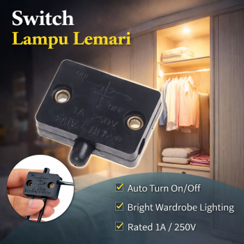 Gambar produk Bcsongben Switch Lampu Lemari Closet Wardrobe Light Automatic Switch - YGKG1