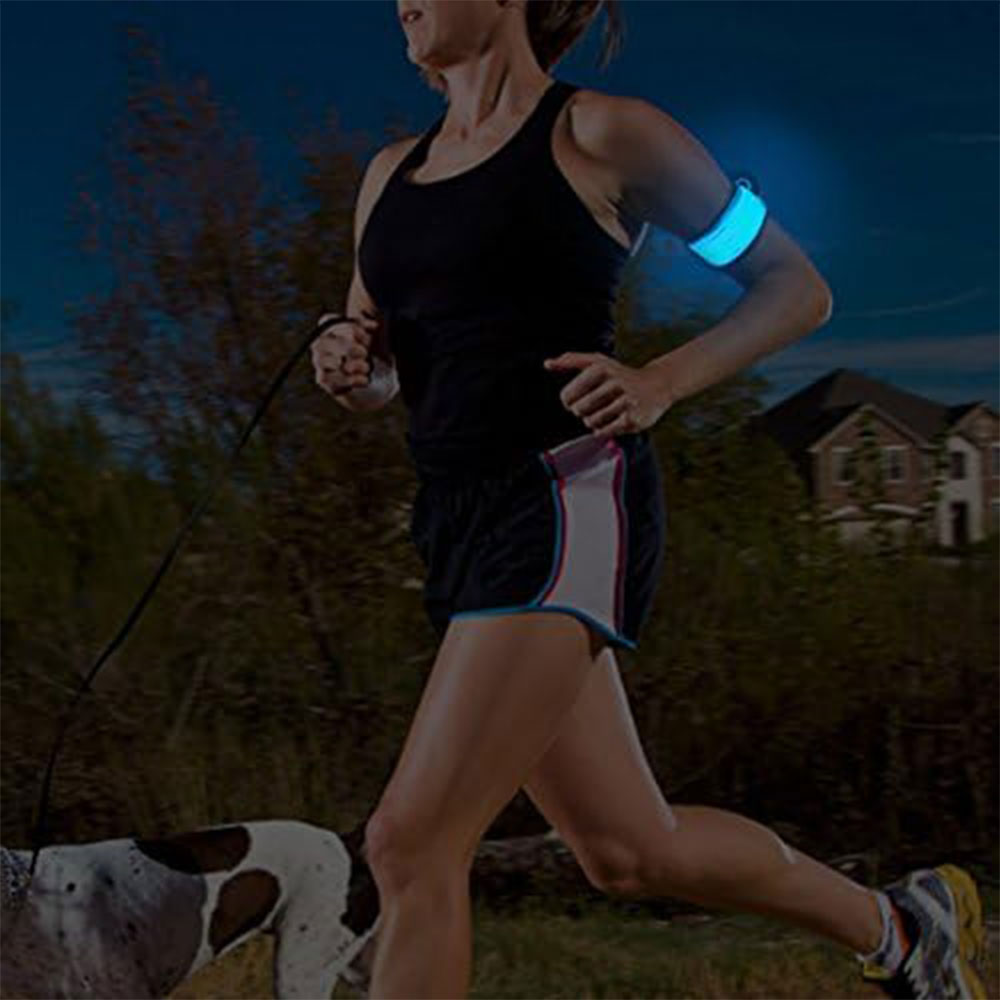 Party Dots Gelang Reflektif Reflective Safety Armband Wrist Band - CR2032 Gambar produk Party Dots Gelang Reflektif Reflective Safety Armband Wrist Band - CR2032