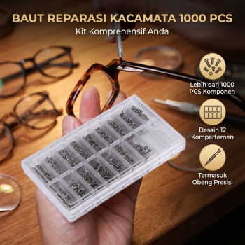 ACEVIVI Baut Reparasi Kacamata Sunglasses Repair Nuts 1000 PCS - A3