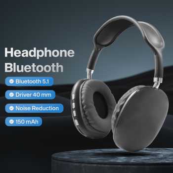 LEROBO Headphone Bluetooth 5.1 HiFi Subwoofer Noise Reduction 150mAh - P9