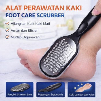 MayBeau Alat Perawatan Kaki Manicure Pedicure Foot Care Scrubber - MB08