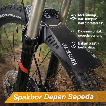 ENLEE Spakbor Depan Fender Sepeda Gunung MTB Mudguard - EF1