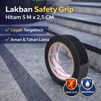 TaffPACK Lakban Tape Safety Grip Anti Slip 0.65mm Strong Traction