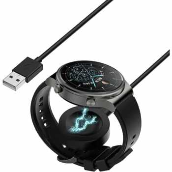 Gambar produk SPENIX Charger Smartwatch Huawei GT3/4/5 Magnetic Wireless USB 1M - SW-20